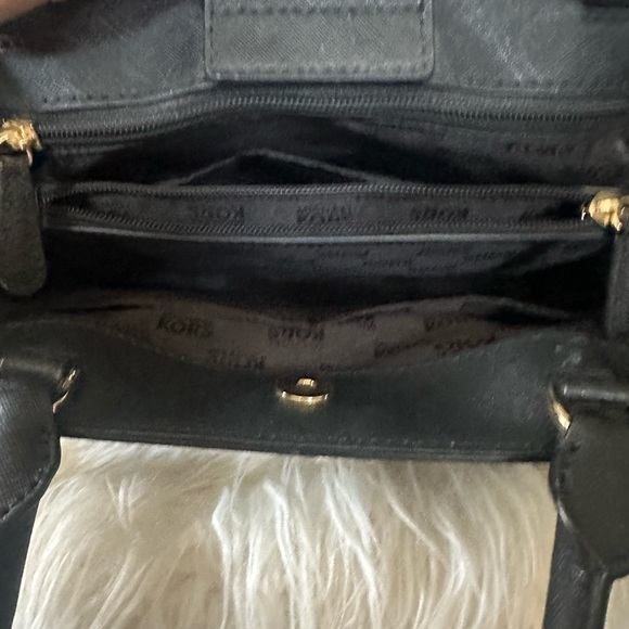 Michael Kors Hailee Crossgrain Leather Satchel - Picture 7 of 12